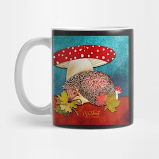 Hedgehog in the garden Mug